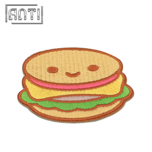 DIY Classic Food Children Cute Hamburger Patches for Clothing 