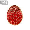 Custom Cartoon Christmas Red Pine Cones Lapel Pin Wholesale Manufacturer High Quality Stain Glass Hard Enamel Gold Metal Badge