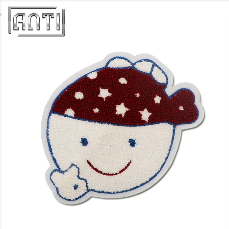 Embroidered Patches Cartoon Cute Girl Embroidery Patch Towel Embroidering Patches 