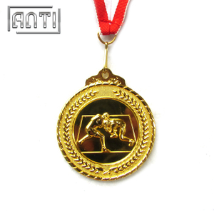 Hot Selling 3D Boxing Award Silver Medal Gold Medal Custom Sport Medal 