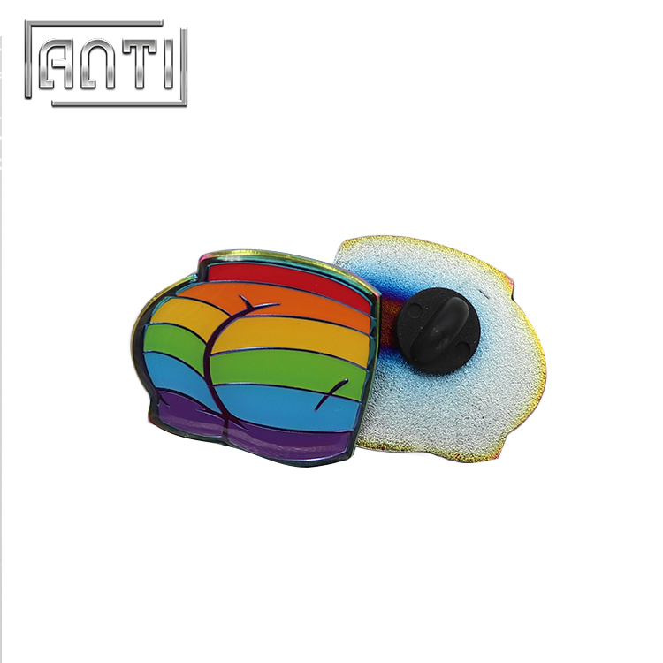 rainbow lapel pin