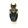 Wholesale Manufacturer antique art black cool Egypt\'s cat soft enamel zinc alloy Lapel Pin