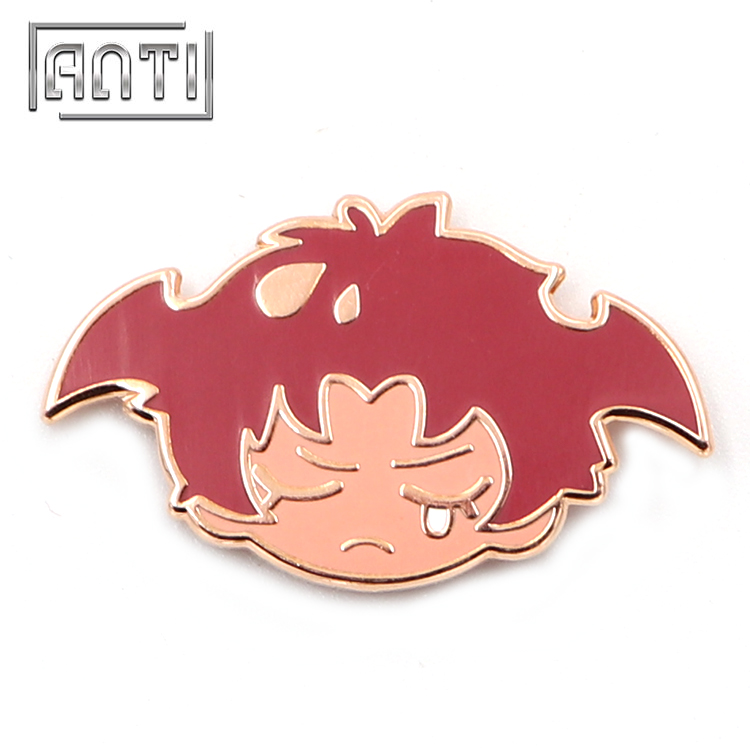 Mew cute red hair Koakuma hard enamel pin