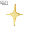 Gold Star Badge Beautiful Mini Gold Shining Stars Gold Metal Soft Enamel Zinc Alloy Lapel Pin For Girls Gift