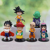 Dragon Ball 6-Piece Set Of Net Celebrity WUKONG Garage Kit Blind Box Decoration Animation Garage Kit Wholesale Car Decoration Car Decoration