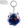 Custom Cartoon Handsome Mens Acrylic Key Ring Japanese Anime Handsome Character Offset Printing Metal Key Ring Accessories 