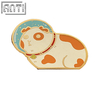 Custom Cartoon Cute Astronaut Puppy Design Lapel Pin Wholesale Manufacturer Hard Enamel High Quality Gold Metal Badge