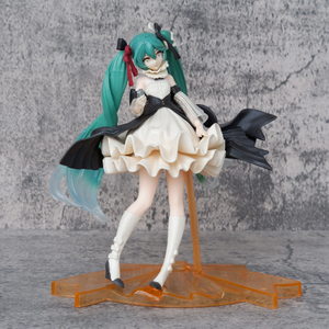 Singer Hatsune Garage Kit Beautiful Girl Doll Box Gift Model Decoration Wholesale Anime Oem Figure Maker Customized Size Action Figure
