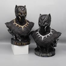 Avengers Surrounding Black Panther Bust Resin Large Model Garage Kit Customize Home Desktop Decoration