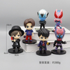 6 KAMEN Rider Anime Garage Kit Q Version Masked Superman Holy Blade Hero Model Cake Doll Twist Egg