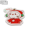 Custom Your Own Fashionable Design Various Red Cartoon Figure Christmas Acrylic Offset Print Badge 