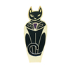 Wholesale Manufacturer antique art black cool Egypt\'s cat soft enamel zinc alloy Lapel Pin