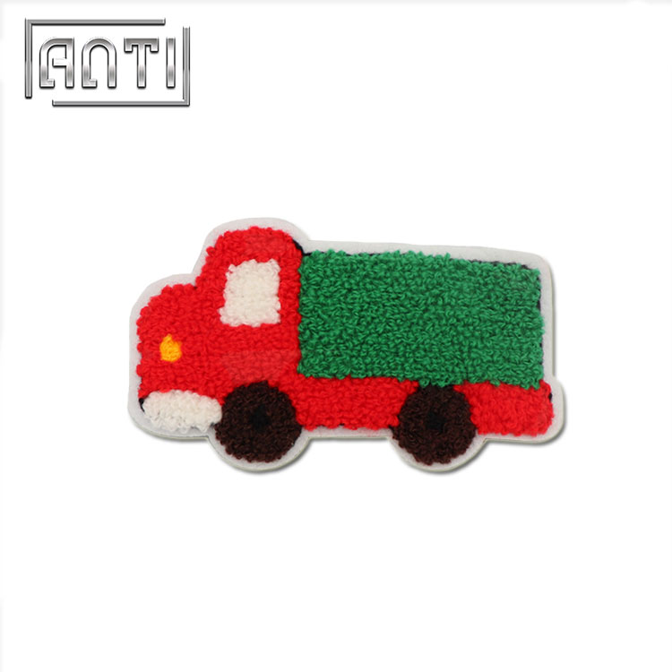 cartoon car embroidery patch