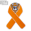 Custom Cancer Awareness Ribbon Embroidery Boutique The Orange Number 91 Embroidery Applique Designs Accessories For Girls Gift