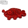 Supplier Cartoon Cute Red Fish Lapel Pin Cool Kwaii Art Excellent Design Red Metal Soft Enamel Badge Make An Enamel Pin For Gift