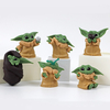 Baby Yoda 6 Mandalorian Manual Model Car Decoration Toy Car Decoration Doll Blind Box Customize Wholesale Garage Kit