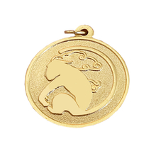Excellent art design merchandise gold round antique coins necklace pendant Die cast zinc alloy soft enamel Lapel Pin
