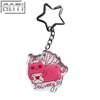 Custom Cute Cartoon Acrylic Key Ring Send An Envelope Of Love Design Offset Printing Lovers Key Ring A Gift For a Good Friend