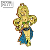Supplier Cartoon Cute Girl Design Pin Cool Kwaii Art Excellent Design Gold Metal Soft Enamel Badge Make An Enamel Pin For Gift
