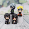 NARUTO Q Version Of The Manual Animation Surrounding NARUTO SASUKE KAKA West Weasel Figure Car Decoration Inside The Car Accessories