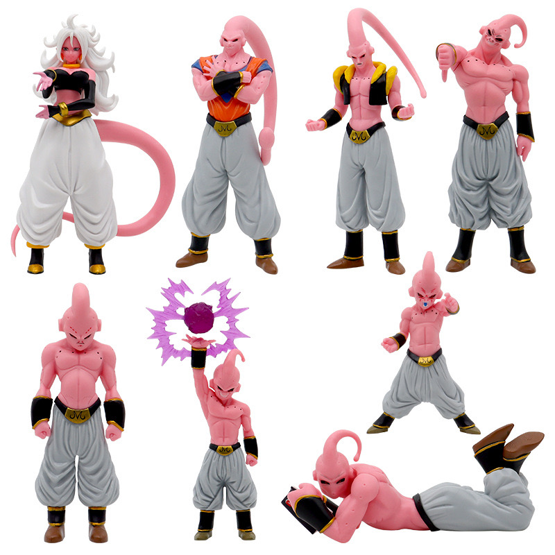 8 Magic Man BUO Seven Dragon Ball Animation Garage Kit Full Form GOKU TRANX Model Figurative Figure