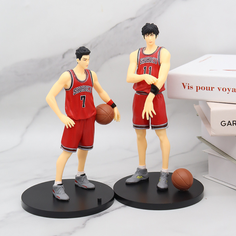 Adult Slam Dunk master animation Garage Kit decorated SAKURAGI HANAMICHI RUKAWA maple MITSUI SHOU model standing pose a generation